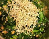簡単！納豆のじゃこほうれん草和え作り方2写真