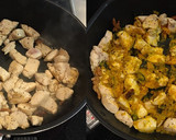 鶏むね肉の南瓜レモンマスタード炒め作り方2写真
