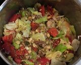 アンチョビと鯖水煮と温野菜のサラダ作り方4写真