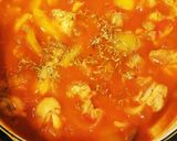 ☆簡単！パプリカと鶏肉のトマト煮☆作り方7写真