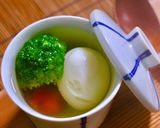 No2600だし茶碗炊き半熟ゆで卵作り方6写真