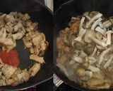 豚バラ肉とにんにくの芽の甘辛炒め作り方3写真