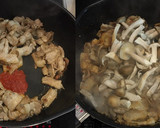 豚バラ肉とにんにくの芽の甘辛炒め作り方3写真