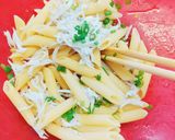 〖簡単ヘルシー♡しらすと葱のパスタ〗作り方6写真