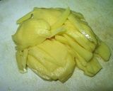 チーズ不要の即席ポテグラ カロリー低作り方1写真