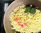 簡単♡明太子紫蘇胡麻ジェノベーゼ焼きそば作り方2写真