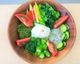 夏野菜たっぷりネバネバ丼作り方3写真