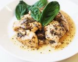 ムネ肉ヘルシーレモンバジルトマトソース作り方2写真