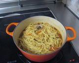 超簡単！野菜たっぷり、うま辛もつ鍋♪作り方6写真