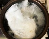 一度で2品完成！簡単チキンスープとサラダ作り方2写真
