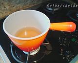 まるごと桃をいただける冷たいスープ作り方5写真