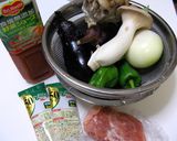 短時間で作る！秋野菜&トマトのカレー作り方1写真