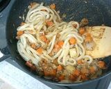 ✿焼きカレーうどん✿作り方5写真
