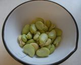 茹でない!空豆の米油炒め作り方1写真