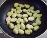茹でない!空豆の米油炒め作り方2写真