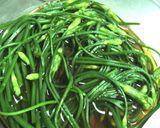 値段がつけられない贅沢！花ニラのおひたし作り方3写真