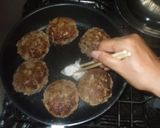 ハンバーグのレモンチーズ焼き♪簡単作り方7写真