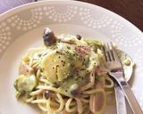 コストコ食材☆アボカドクリームパスタ作り方5写真