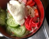 バニラのぶっかけうどん作り方9写真