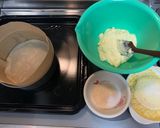 糖質制限♡ふわふわチーズケーキ作り方1写真