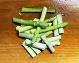 とうもろこしとアスパラのエスニック風煮物作り方4写真