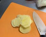 シャキシャキじゃがいも塩焼きそば作り方1写真
