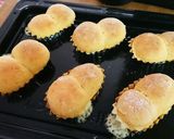 チーズ&シナモン砂糖のダブルホットクパン作り方8写真