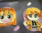 キャラ弁☆うまるちゃんオムライス作り方5写真