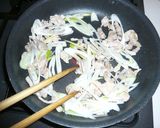 豆腐ステーキ中華風ねぎ豚ソース作り方7写真