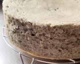 レンジで簡単おからパウダー黒ごまケーキ✿作り方8写真
