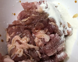 万願寺唐辛子と豚肉の生姜焼き作り方2写真