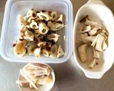 タッパでレンチン♡竹輪と生姜の炊いたん作り方1写真