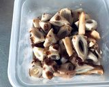 タッパでレンチン♡竹輪と生姜の炊いたん作り方4写真