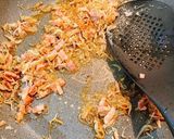 ☆しらすベーコン青じそトマトのパスタ☆作り方4写真