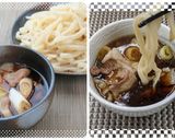 簡単 武蔵野うどん 定番肉汁うどん作り方10写真