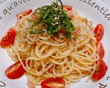☆しらすベーコン青じそトマトのパスタ☆作り方6写真