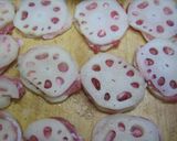 れんこんのはさみ揚げ✿豚こまで作り方3写真