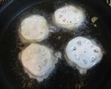 れんこんのはさみ揚げ✿豚こまで作り方4写真