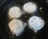 れんこんのはさみ揚げ✿豚こまで作り方4写真