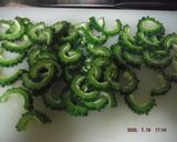 鶏むね肉で☆ヘルシーゴーヤチャンプルー作り方1写真