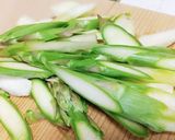 アスパラの濃厚クリームパスタ作り方1写真