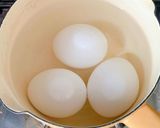 ゆで卵とスナップえんどうのサラダ作り方3写真