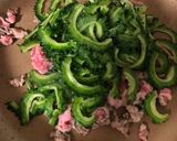 ゴーヤのお好み焼き風！作り方2写真