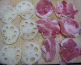 れんこんのはさみ揚げ✿豚こまで作り方2写真