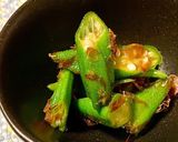 【超簡単】オクラのおかかポン酢和え*+作り方5写真