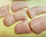 ささみの磯辺揚げ風~☆作り方1写真
