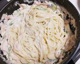 アスパラの濃厚クリームパスタ作り方7写真