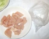 鶏キャベツのレモンチーズ焼き♪簡単作り方5写真