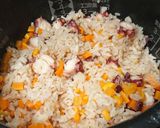 お米の苦手な娘も食べるタコ飯。作り方5写真