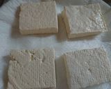 レンジで簡単！ニラ、鰹節で豆腐のおつまみ作り方1写真